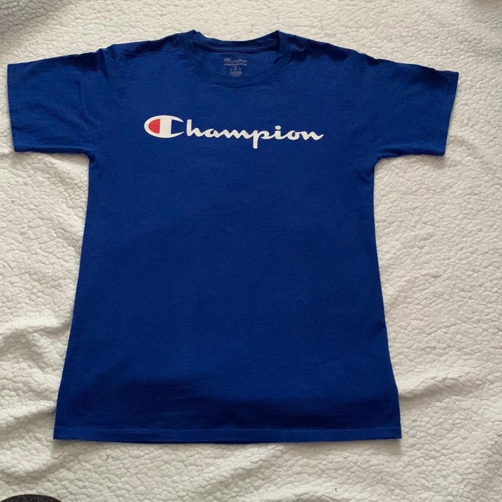 Royal Blue Men’s Champion Tee Shirt